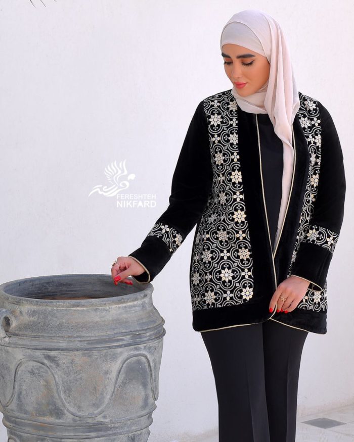 کت سوزندوزی نقشینه