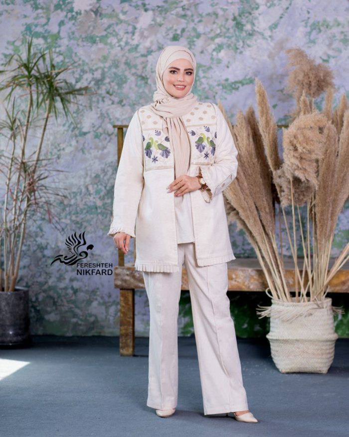 مانتو شلوار پرنده بهشت