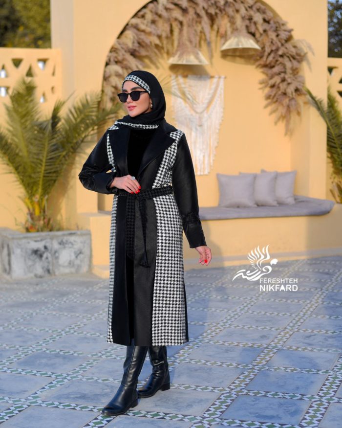 پالتو چرم و شانل آنسه