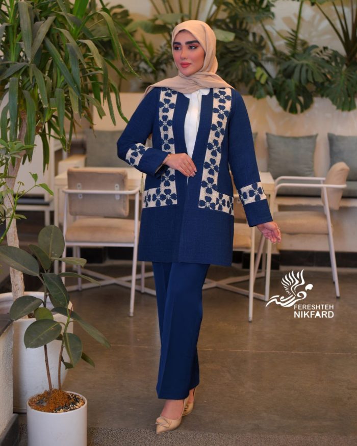 ست سورمه ای کرم