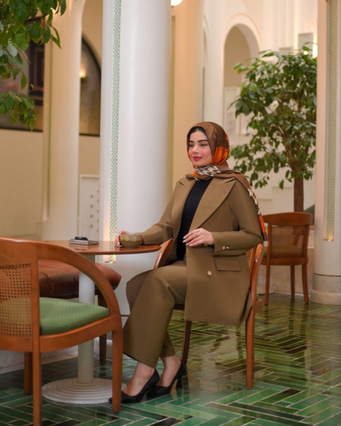 کت شلوار موکا